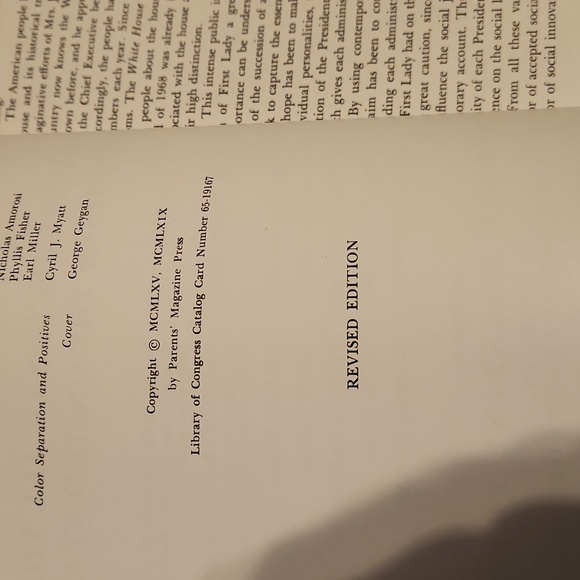 The First Ladies Cook Book Hardcover Revised Edition 1979 - Picture 4 of 7